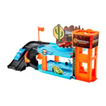 Cars Glow Racers Glowing Garage Lekset Disney Pixar Cars Bilbana Lekset HPX75