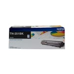 Brother TN-251BK Black Toner Cartridge - Up to 2,500 Pages