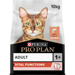 PRO PLAN® Adult 1+ VITAL FUNCTIONS Rich in Salmon Dry Cat Food 10kg