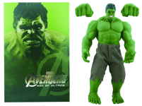 Hulk Articulated Poseable 16.5" Action Figure Statute Fine Art Toy Avengers