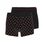 Lot de 2 boxers Hom en coton noir