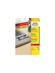 Avery Zweckform Heavy Duty L6011 - labels - matte - 216 label(s) - 63.5 x 29.6 mm - 78 g/m²