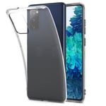 Skal Samsung S20 FE 5G i genomskinligt gummi Transparent