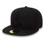 New Era New York Yankees 59fifty Cap Black on Black - 7 1/2-60cm