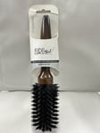 Eurostil Round Brush Circular Madeira Wooden Handle Hair Brush Size 35 MM