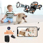 4DRC Mini Drone With 720P HD Camera For Kids, FPV 2.4G WiFi, Upgraded Propeller