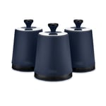 Tower Sera Canisters Set with Black Trims T826137BLU (Midnight Blue)