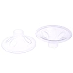 2pcs Ushion For Manual/electric Breast Pumps Silicone Generic Br One Size