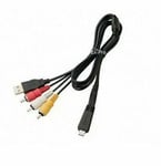 USB AV Cable VMC MD3 for Sony DSC-HX100 DSC-T99 DSC-T110 DSC-TX5 DSC-TX10 UK