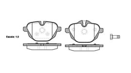 Bromsbelägg - BMW - 5-SERIE-serie, G31, X3 f25, X3, 5-serie g30, X4 f26, G08, Z4 e89, X4, I8, X4 m, G32