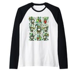 Happy St Paddys Day Gnomes With St Patricks Day Shamrock Raglan Baseball Tee