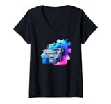 Womens Vintage Radio Antique Radios V-Neck T-Shirt