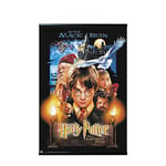 Erik PACK0162 Poster et Kit de Fixation, Harry Potter A l'Ecole des Sorciers, 61 x 91,5 cm