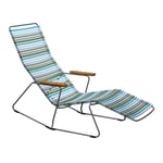 Houe - CLICK Sunrocker - Multi Color 2 - Solstoler og solsenger - Henrik Pedersen - Metall/Tre/Plast