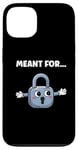 Coque pour iPhone 13 Lock And Key Matching Couple Outfits