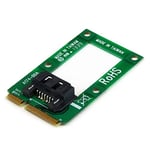 StarTech.com mSATA to SATA HDD / SSD Adapter – Mini SATA to SATA Converter Card - mSATA to SATA 2.5/3.5 Hard Drive Adapter Converter Card (MSAT2SAT3)