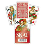 Modiano Skat à Jouer Cartes Pont Games Hobbies Made IN Italy Rouge 300783