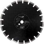 Disque diamant 350 mm x 25,4 mm Abrasif pour asphalte,chape,béton léger,béton frais,grès et chamotte(Q240)