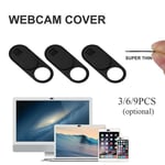 Universal Webcam Cover Shutter Magnet Slider Plastic Camera Cover For Pc Laptops