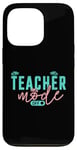 Coque pour iPhone 13 Pro Mode Enseignant Off Happy Last Day Of School Summer Break Drôle