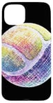 Coque pour iPhone 15 Plus Art Balle De Tennis Colorée Pour Sportifs