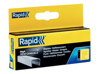 Rapid - Klamrar - No. 13 - 6 Mm - Galvaniserat Stål - Paket Med 2500 - För Handy R19e  Pro R23e