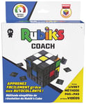 RUBIK'S Cube Coach 3X3 - Jeu Casse-Tête Adulte & Enfant Rubik’s Cube Magique - Puzzle 3x3 Apprentissage - Correspondance Couleurs - Cube Pédagogique Résolution de Problème - Jouet Enfant 8 Ans et +