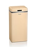 Swan Retro 45l Square Sensor Bin - Cream