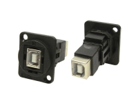USB2-adapter typ B Typ B-uttag Adapter, infällt montage CP30203N Cliff Innehåll: 1 st