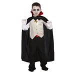 HALLOWEEN CHILDREN'S VAMPIRE COSTUME Gothic Dracula Kids Book Fancy Dress H0219