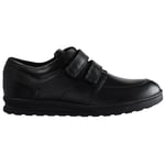 Kickers Childrens Unisex Troiko Kids Black Shoes Leather - Size UK 6