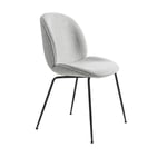 Gubi - Beetle Dining Chair GamFratesi Edit Karakorum - Ruokapöydän tuolit - GamFratesi - Valkoinen - Metalli/Tekstiili materiaali