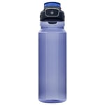 Contigo Free Flow Bouteille, grande bouteille en Tritan sans BPA, 100% étanche, bouton poussoir pour boire, bouteille de sport outdoor premium pour la rando, le vélo, 1000 ml