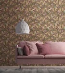 Livingwalls Papier peint intissé Jungle Marron/beige – Papier peint pour salon chambre à coucher – Papier peint floral – 10,05 m x 0,53 m pour 5,33 m² – Fabriqué en Allemagne