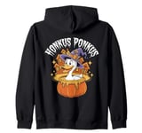 Honkus Ponkus Funny Duck Witch Halloween Magic Zip Hoodie