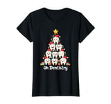 Oh Dentistree Christmas Tree Teeth Dentistry Fun T-Shirt