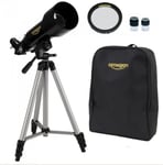 Lunette Astronomique Télescope Monoculaire Omegon Solaris 70/400 + Sac à dos + Chercheur + Oculaires