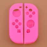 Jcd-Poignée Droite En Caoutchouc De Silicone Souple Pour Manette De Jeu Joy-Con,Manette De Jeu,Housse De Protection En Gel,Ns Joy-Con,1 Jeu - Type Light Rose Red