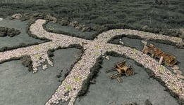 Battle Systems Fantasy Terrain - Roads and Rivers (28-35mm, Modular, 32 pieces)