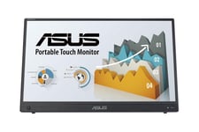 ASUS ZenScreen Touch MB16AHT skärm - LED-bakgrundsbelysning - 16" - IPS - 5ms - Full HD 1920x1080 vid 60Hz