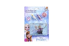 DISNEY FROZEN Let The Magic Flow Glitter Box Kit Maquillage pour Enfant 2 Rouges à Lèvres 2 Gloss - Lot de 3