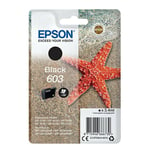 Epson Original 603 C13t03u14010 Black Ink Cartridge (150 Pages)