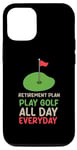 iPhone 12/12 Pro Golf accessories for Men - Retirement Plan Play Golf Case