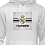 Barn-Hoodie | Mjuk Huvtröja för Barn Real Madrid grå 12-13 År