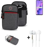 Belt bag + headphones for Oppo A31 Phone case