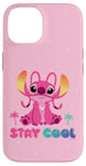 Coque pour iPhone 14 Disney Lilo & Stitch Stay Cool Angel Sassy Portrait