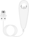 Manette Nunchuck Filaire Basée Sur Le Mouvement Pour Nintendo Wii Console Jeu Vidéo Couleur Blanc