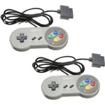 2 X Manette SNES (Super Nes) contrôleur pour Super Nintendo - Straße Game ®