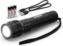 Energizer Rechargeable LED Tactical Torch, Ultra Bright High