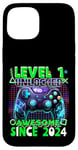 Coque pour iPhone 15 1e anniversaire Gamer 1 ans Jeu vidéo Anniversaire Gamer Garçons